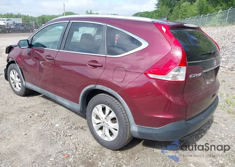2013 Honda Cr-V Ex-L from USA, damaged, VIN 5J6RM4H71DL069363